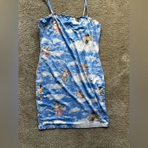 Cute short midi Angels dress